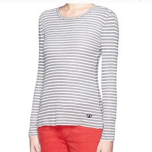 Tory Burch | Mariah Long Sleeve Stripe Top